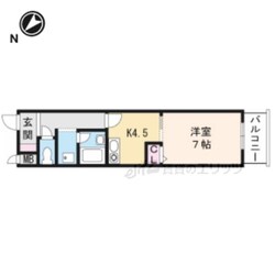 エスリード吹田駅前204の物件間取画像